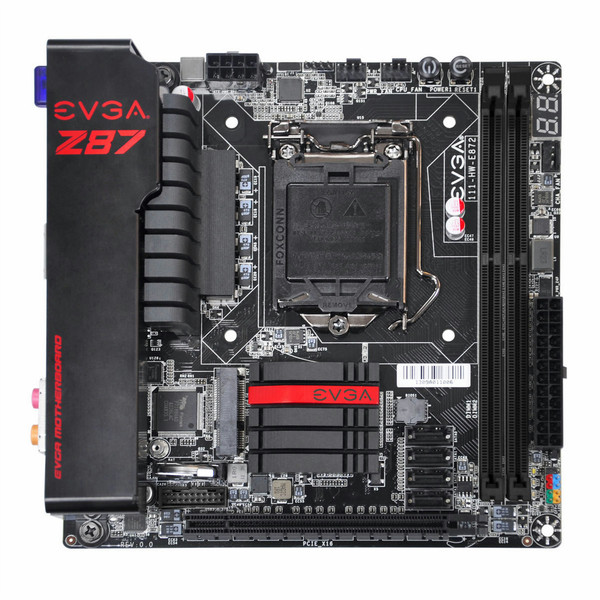 EVGA Z87 Stinger Intel Z87 Socket H3 (LGA 1150) Mini ITX материнская плата