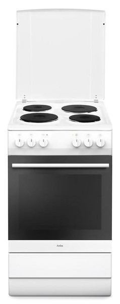 Amica SHE 11555 W Freestanding Sealed plate A White cooker