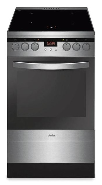 Amica SHI 11574 E Отдельностоящий Induction hob A Нержавеющая сталь кухонная плита