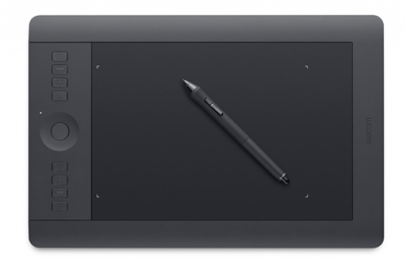 Wacom Intuos Pro M, DE & IT 5080линий/дюйм 224 x 140мм USB Черный графический планшет