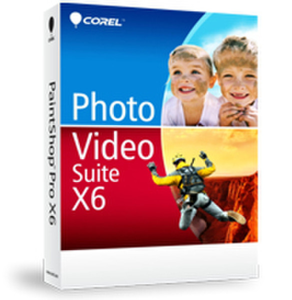 Corel Photo Video Suite X6, NL/FR/IT