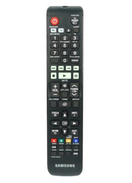 Samsung AH59-02404A IR Wireless Press buttons Black remote control