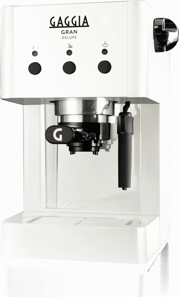 Gaggia RI8323/11 freestanding Manual Espresso machine 1L White coffee maker