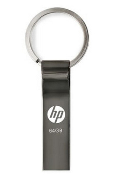 PNY HP v285w 64GB 64ГБ Нержавеющая сталь USB флеш накопитель