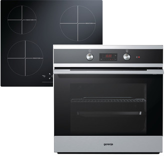 Gorenje BO5322MX+IT604ASC Induction hob Electric oven cooking appliances set