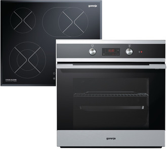 Gorenje BO5322MX + ECS620BC Induction hob Electric oven cooking appliances set