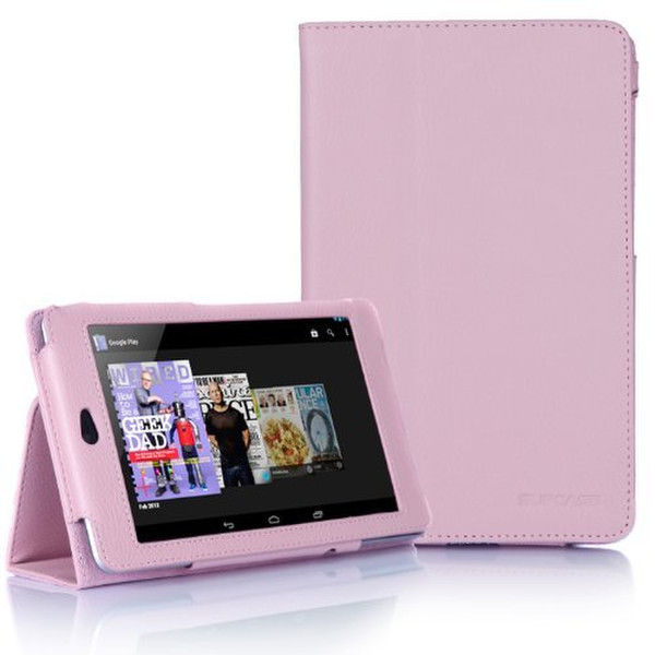 Supcase G7-62A-PK Blatt Pink Tablet-Schutzhülle
