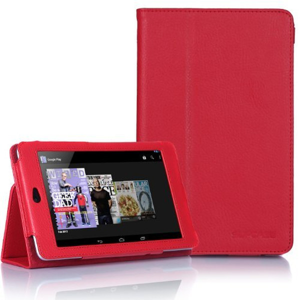 Supcase G7-62A-RD Blatt Rot Tablet-Schutzhülle