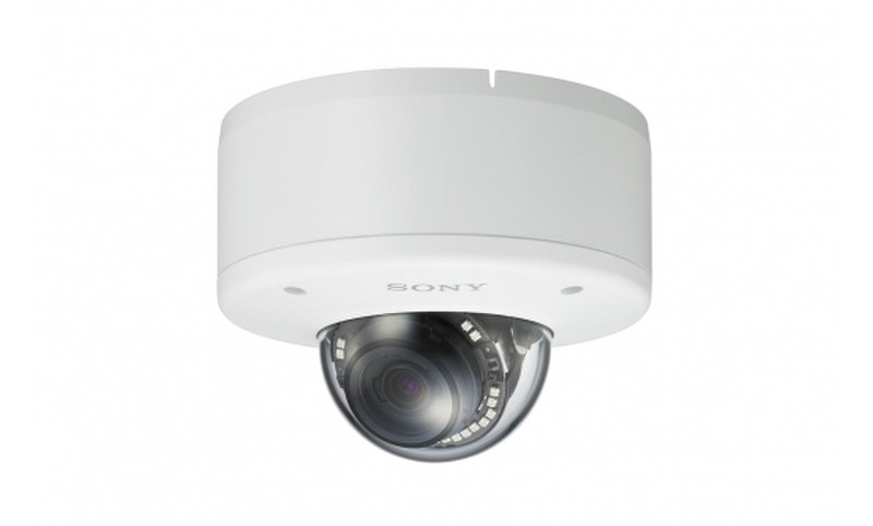 Sony SNC-EM602R IP security camera Вне помещения Dome Белый камера видеонаблюдения