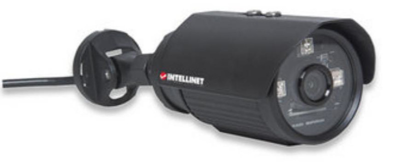 Intellinet IBC-637IR IP security camera Outdoor Bullet Black