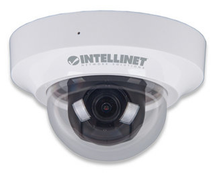 Intellinet IDC-862 IP security camera Вне помещения Dome Белый