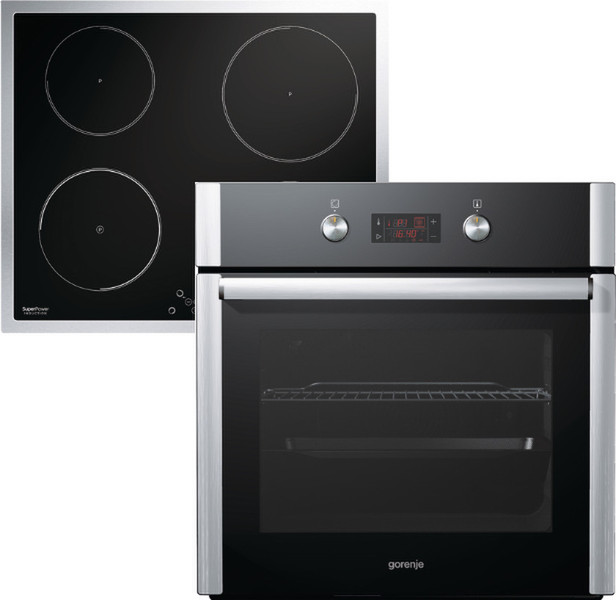 Gorenje BOP7558AX + IT612AX Induction hob Electric oven cooking appliances set