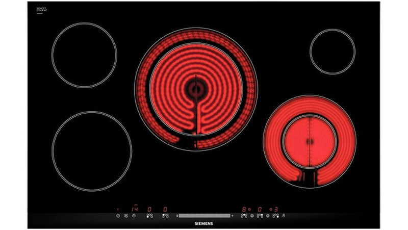 Siemens ETE875MK11E built-in Electric induction Black hob