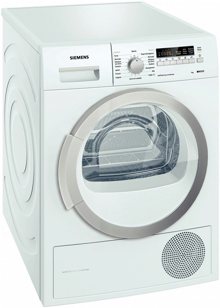 Siemens WT46W217IT Freistehend Frontlader 7kg A++ Weiß Wäschetrockner