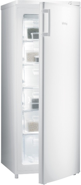 Gorenje KF4151AW Отдельностоящий Вертикальный 170л A+ Белый морозильный аппарат