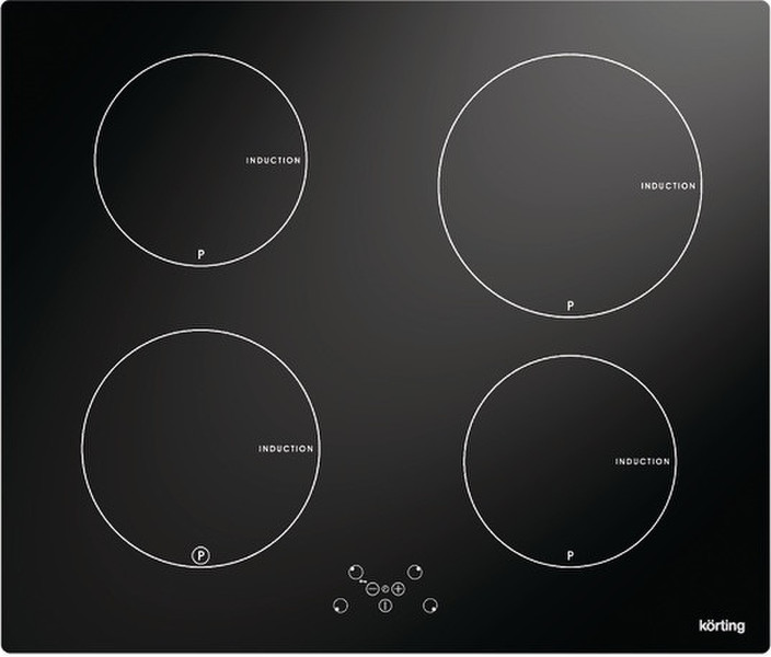 Gorenje KIT624ESC2 built-in Electric induction Black hob