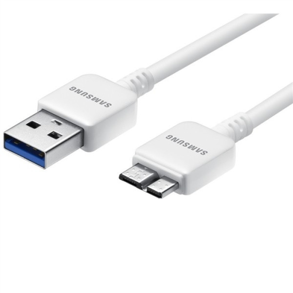 Samsung USB 3.0/21 Pin USB 3.0 Samsung 21 pin White mobile phone cable