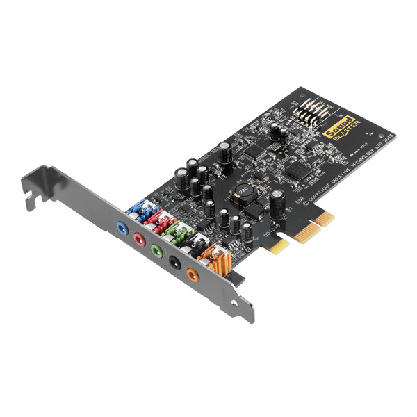 Creative Labs Sound Blaster Audigy FX 5.1канала PCI-E x1
