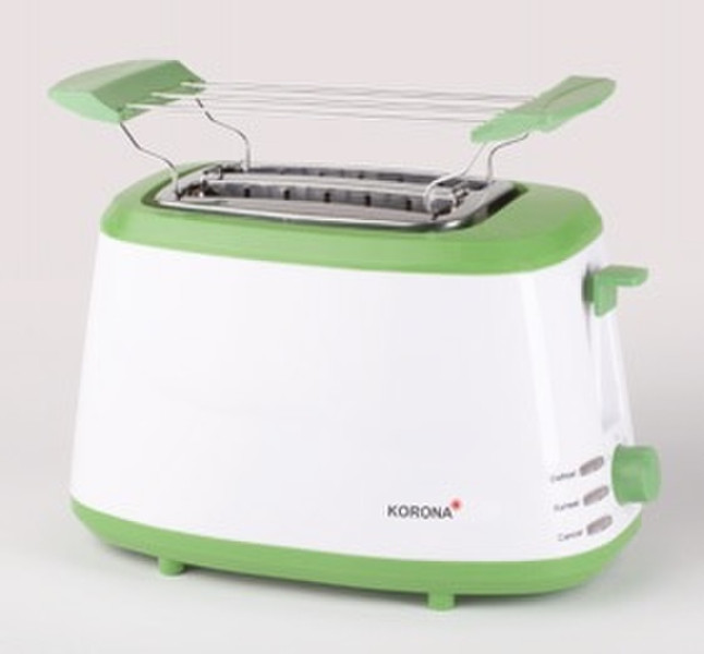 Korona 21101 2slice(s) 750W Green,White toaster