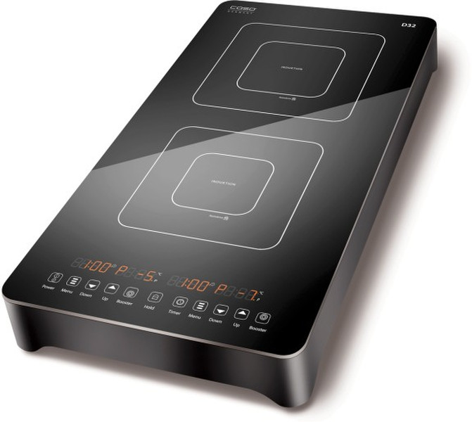 Caso D32 Tabletop Electric induction Black