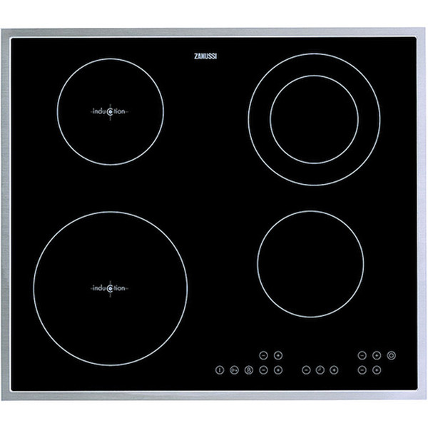 Zanussi ZXE 65 X Electric induction Black hob