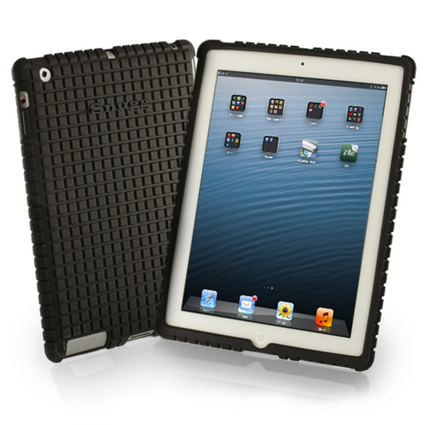 TheSnugg B004QVI09W Cover case Черный чехол для планшета
