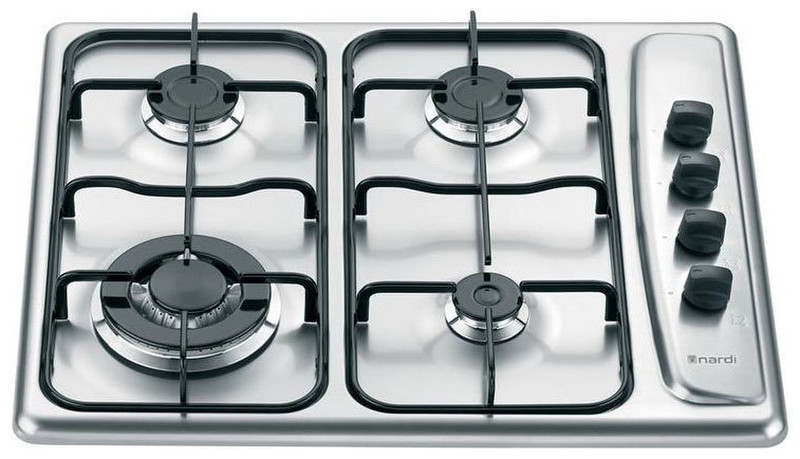 Nardi FH 43 AV X built-in Gas Stainless steel hob