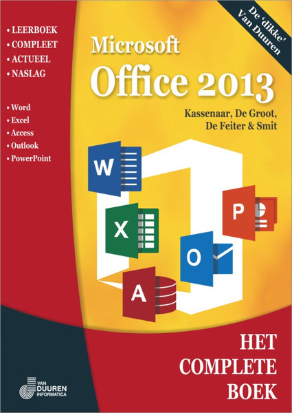 Van Duuren Media Het Complete Boek: Microsoft Office 2013