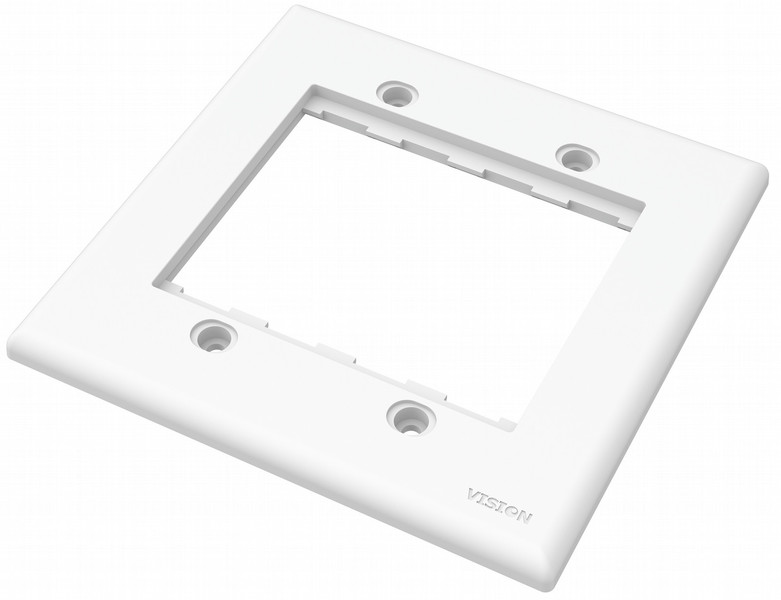 Vision TCUS SURR2G White switch plate/outlet cover