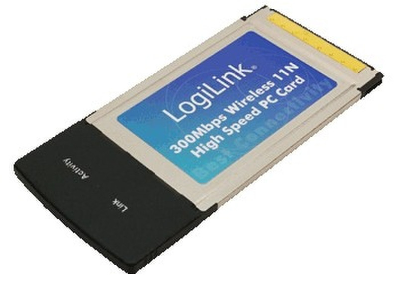 LogiLink WLAN PC Card 300 MBit 802.11n 2T3R 300Mbit/s networking card