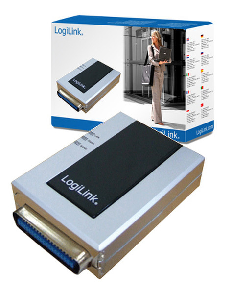 LogiLink Fast Ethernet Printserver Ethernet LAN сервер печати