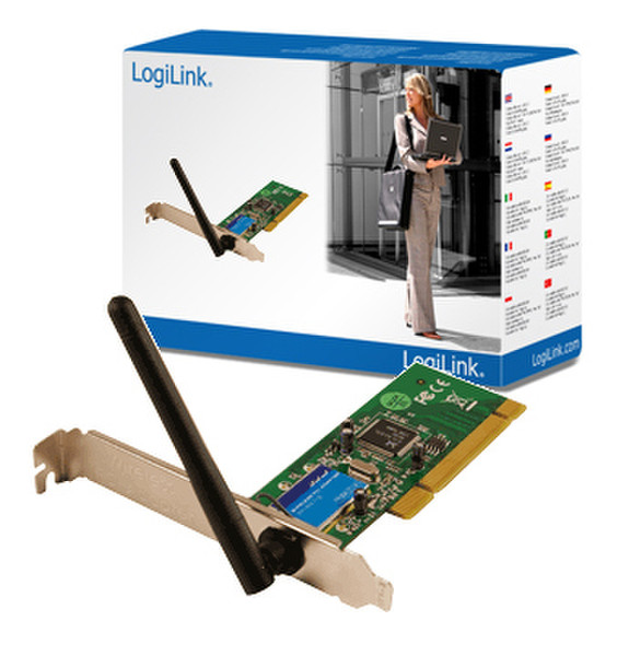 LogiLink Wireless LAN PCI Karte 54 Mbit 802.11g 54Мбит/с сетевая карта