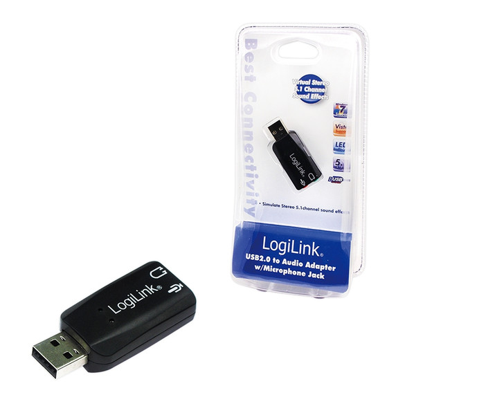 LogiLink USB Soundkarte 5.1channels USB