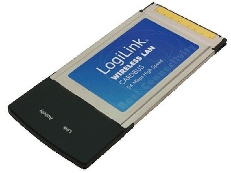 LogiLink WLAN PC Card 54 MBit 802.11g 54Mbit/s networking card