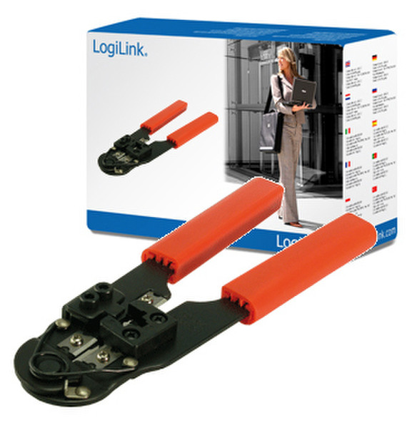 LogiLink Crimping tool for RJ45 Orange