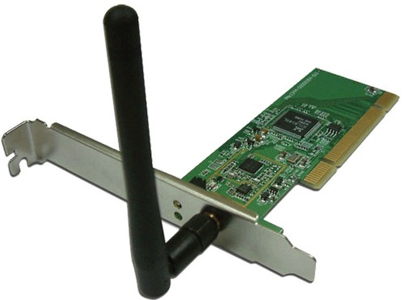 LogiLink WLAN PCI card 54 Mbit 802.11g Internal 54Mbit/s networking card