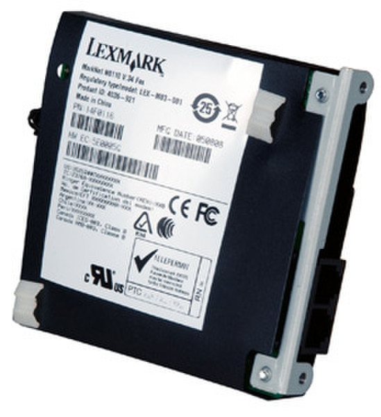 Lexmark MarkNet N8110 V.34 Fax Card Ethernet LAN print server