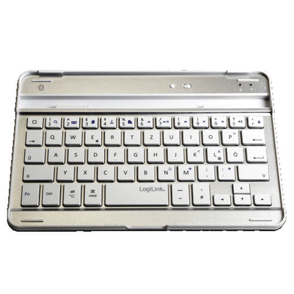 LogiLink ID0112 Bluetooth Silber Tastatur für Mobilgeräte