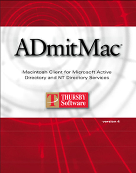 Thursby Software ADmitMac 4.0 Mac, 5 Users