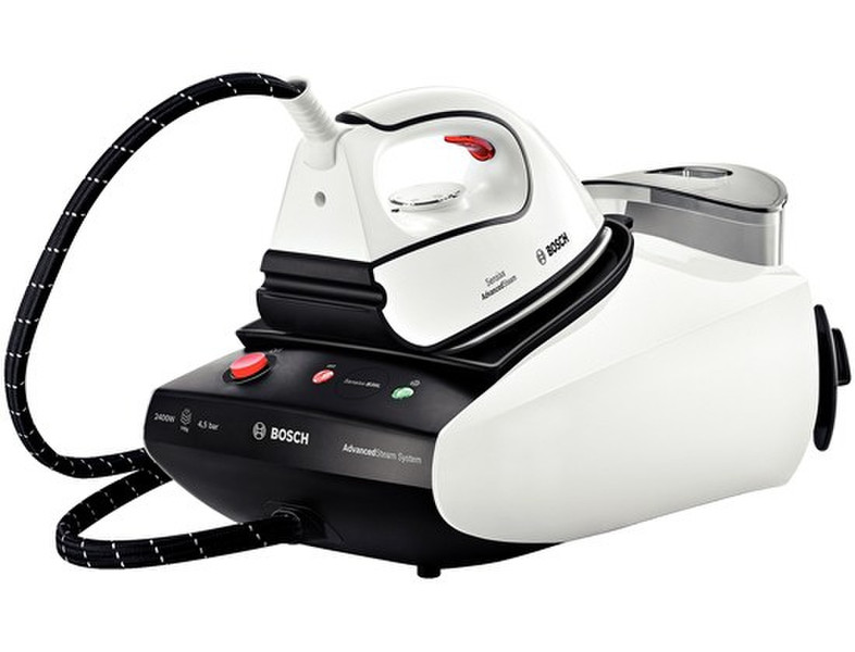 Bosch TDS3511 800W 1.4L Palladium soleplate Black,White steam ironing station