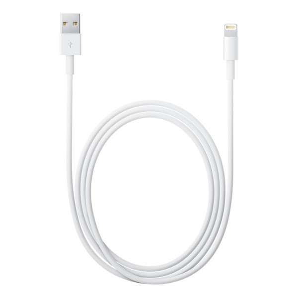 Apple Lightning - USB 2м USB A Lightning Белый кабель USB