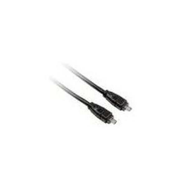 Equip 128165 5m 4-p 9-p Black firewire cable