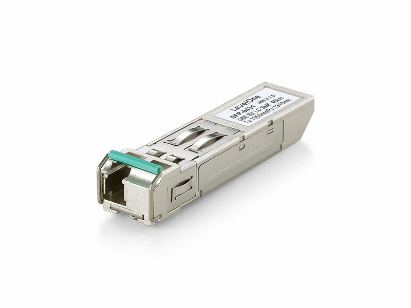 LevelOne 1.25G SMF BIDI SFP Transceiver, 40km, T1550/R1310nm