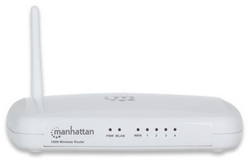 Manhattan 525459 Schnelles Ethernet Weiß WLAN-Router