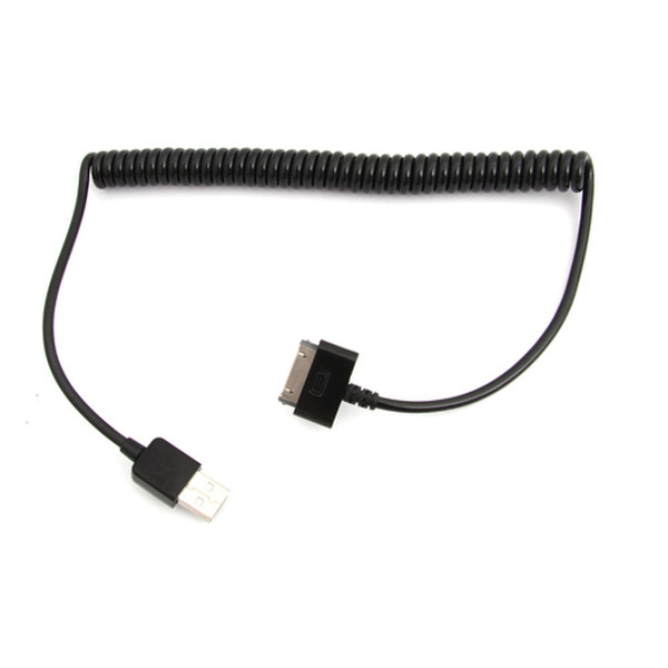 Thumbs Up CURWAY 1.3м USB Черный дата-кабель мобильных телефонов