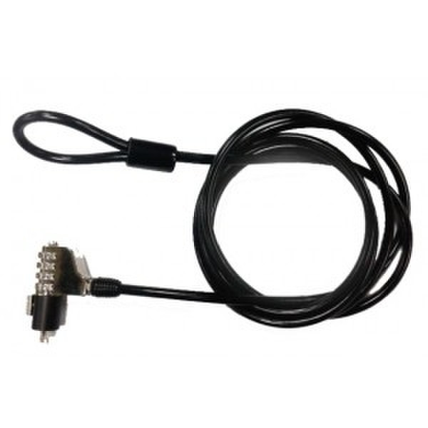 Unique Secure LK104PHY Black cable lock