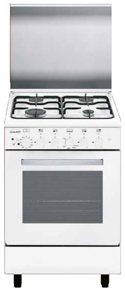 Glem A55RXF3 Freestanding Gas hob A White cooker