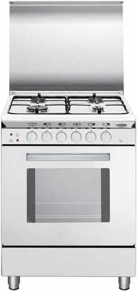 Glem U55RXF3 Freistehend Gas hob A Weiß Küchenherd