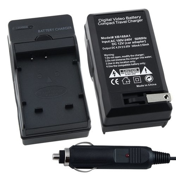 eForCity BFUJNP50CS02 Auto/Indoor Black battery charger