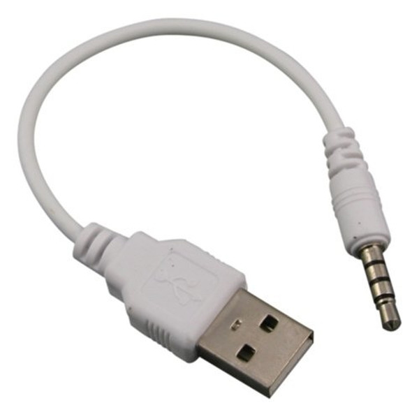 eForCity DAPPSHUFAD01 USB 3.5mm White